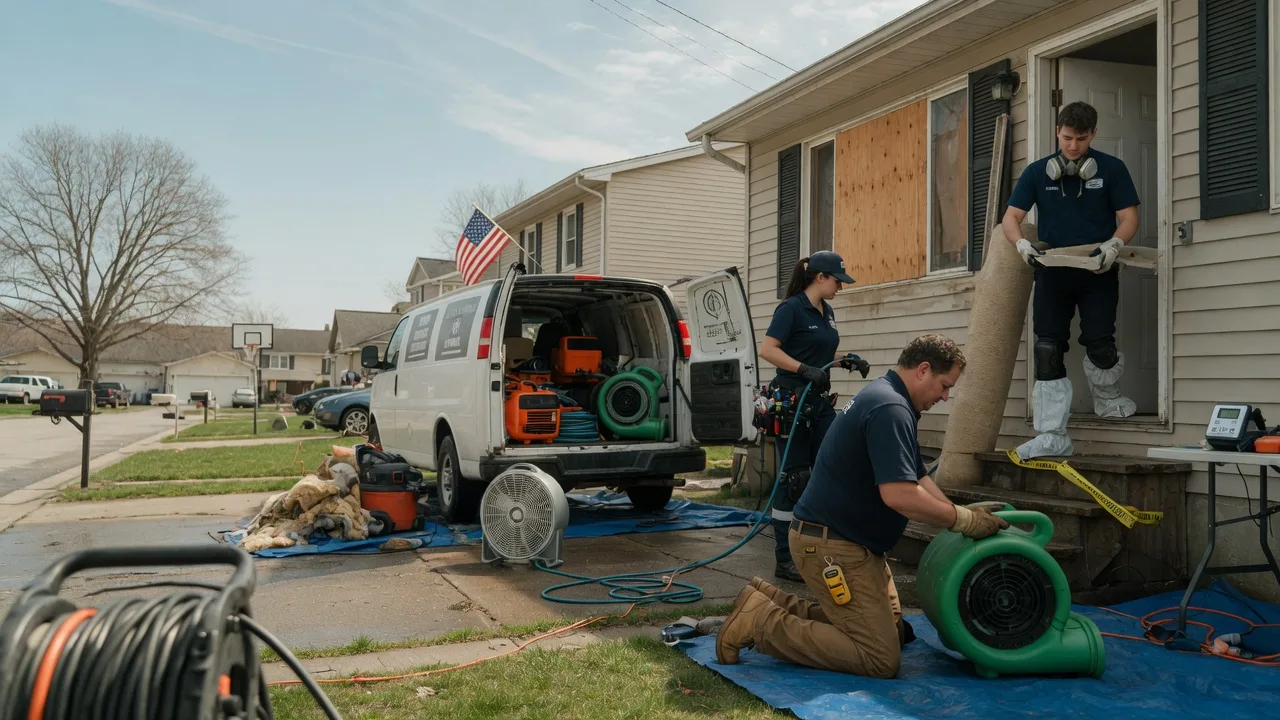 Water Damage Restoration in Votaw, TX near me